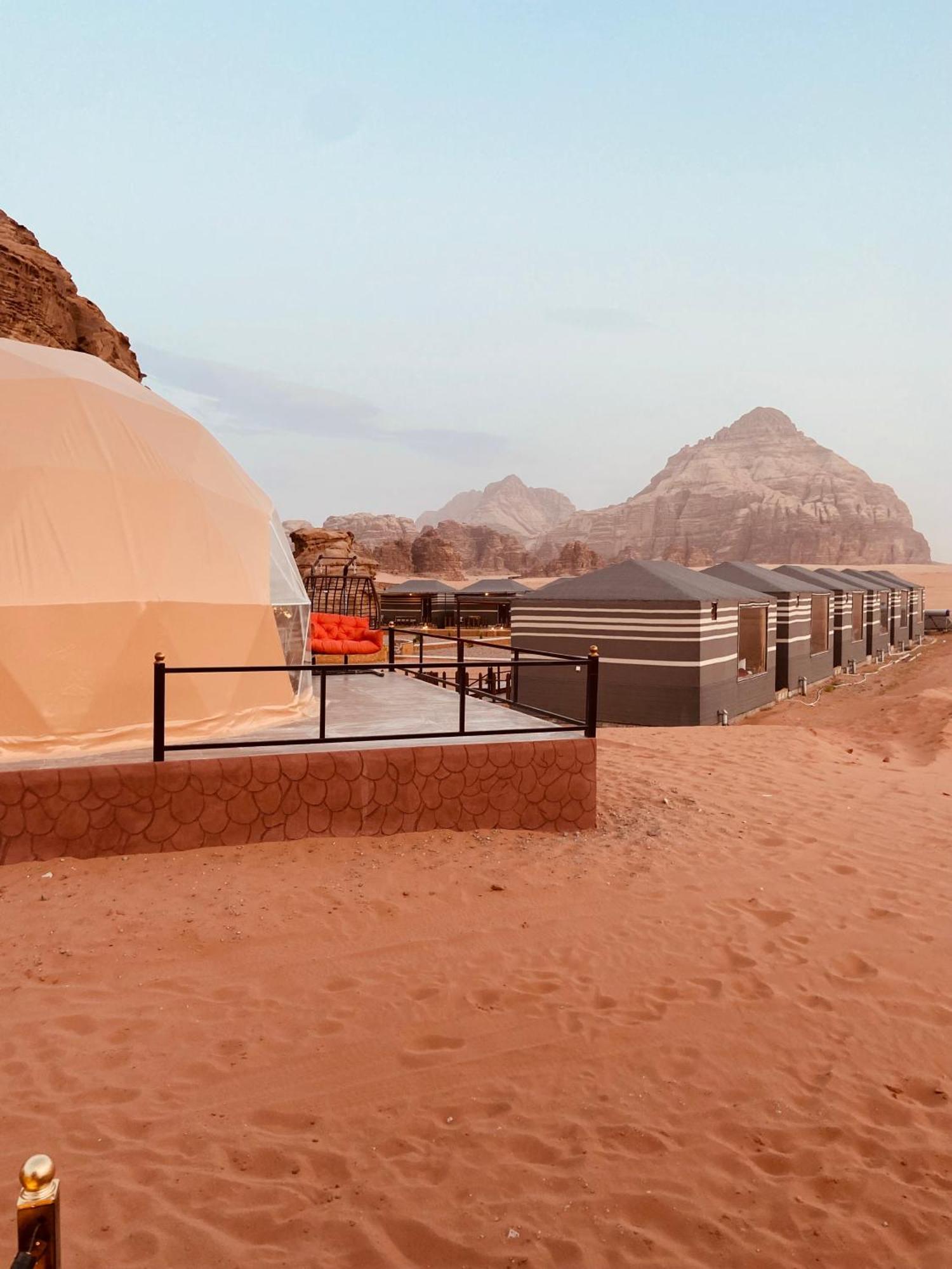 Hotel Faisal Wadi Rum Camp Exterior foto