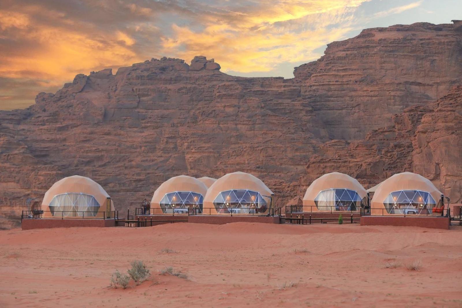 Hotel Faisal Wadi Rum Camp Exterior foto