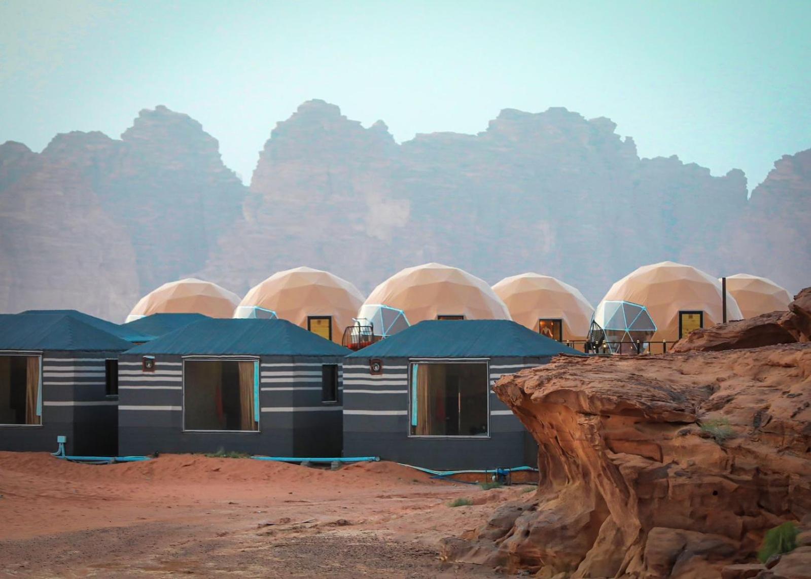 Hotel Faisal Wadi Rum Camp Exterior foto