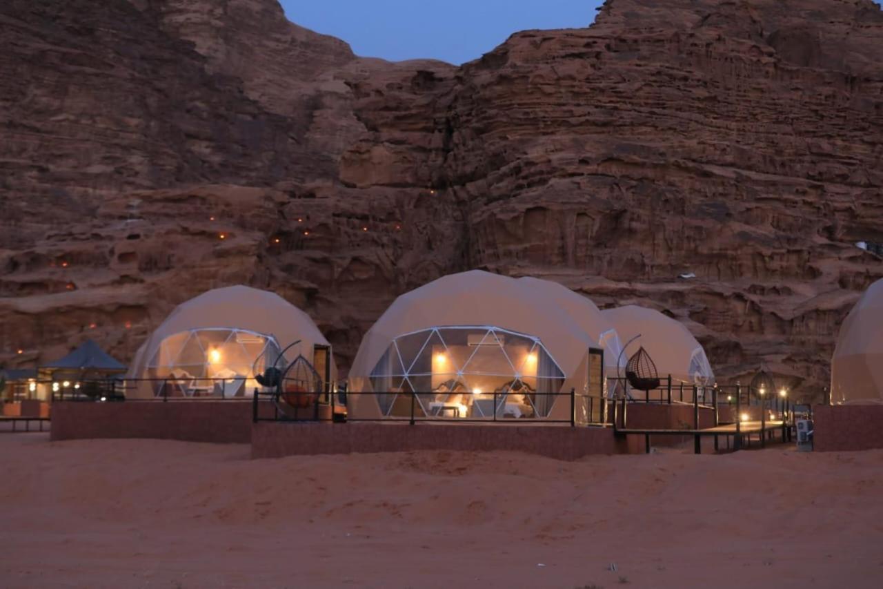 Hotel Faisal Wadi Rum Camp Exterior foto