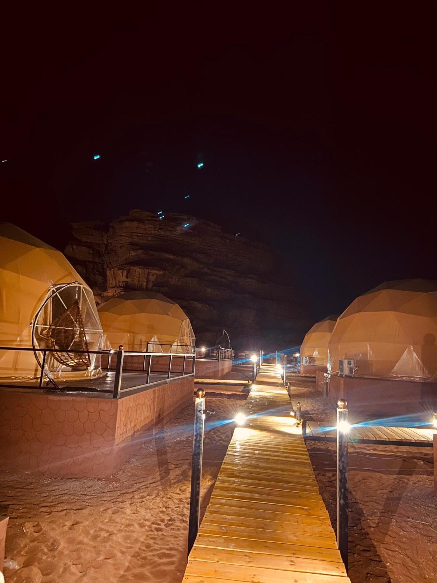 Hotel Faisal Wadi Rum Camp Exterior foto