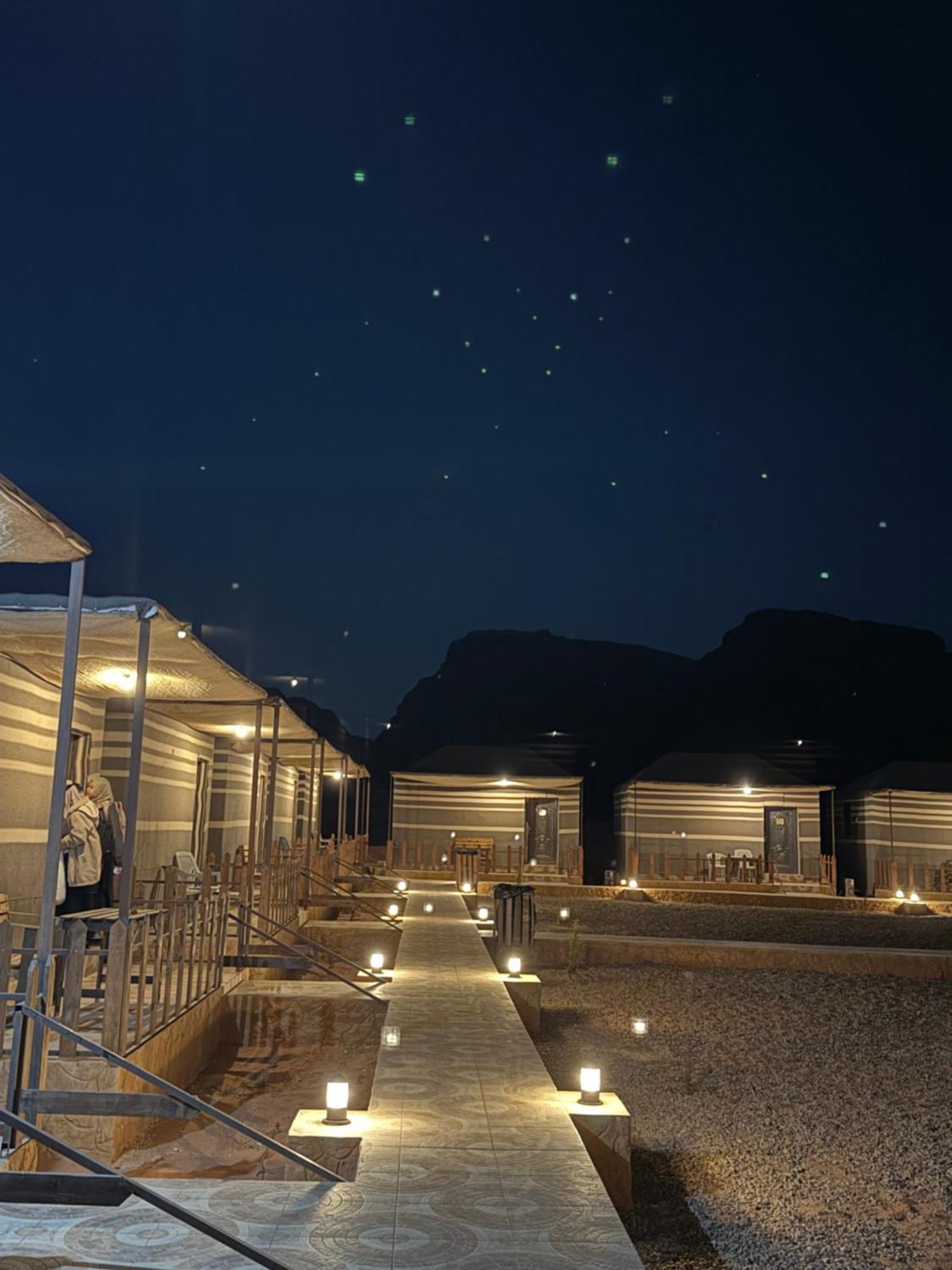 Hotel Faisal Wadi Rum Camp Exterior foto