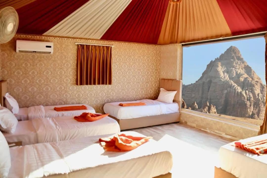 Hotel Faisal Wadi Rum Camp Exterior foto